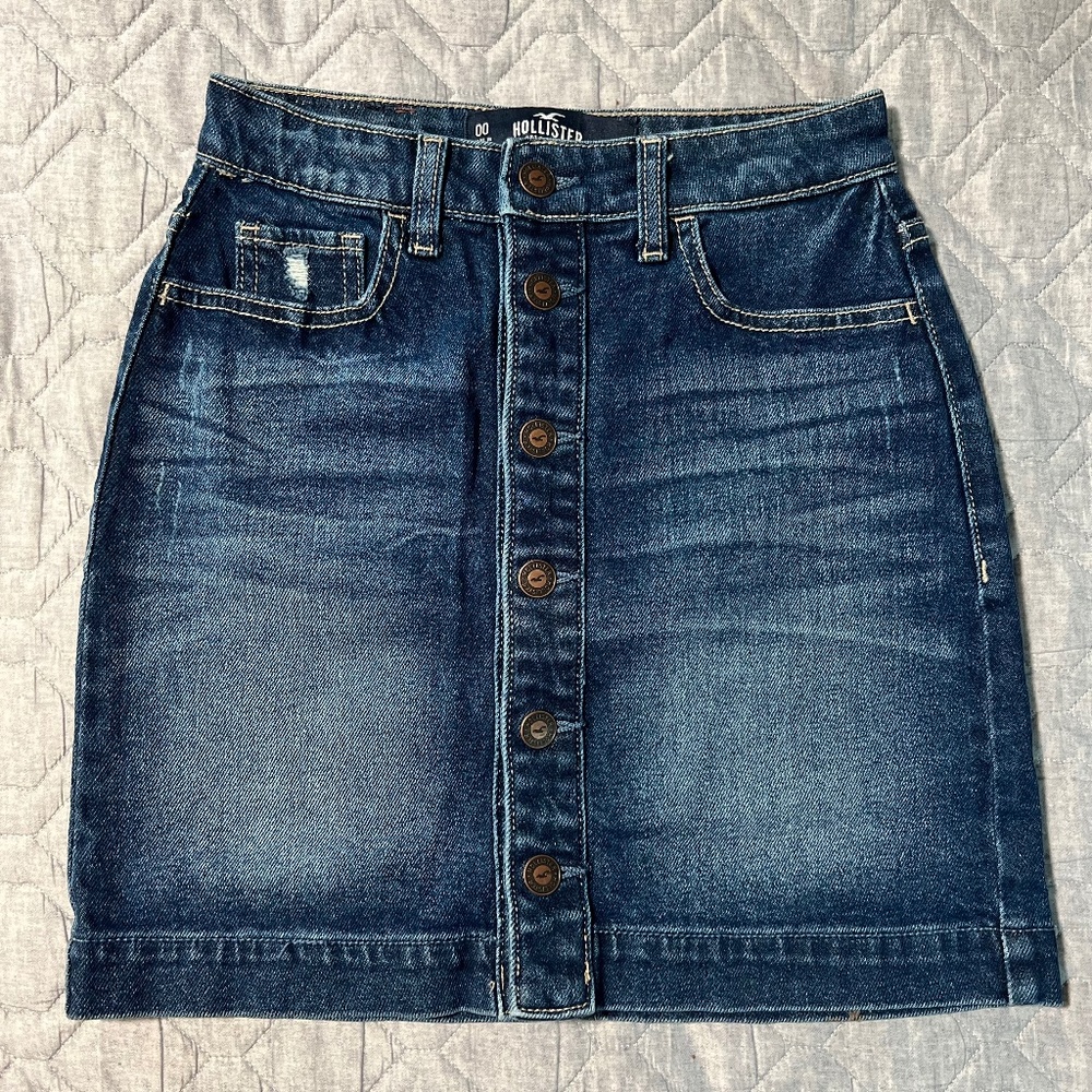 Hollister high rise skirt